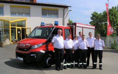 Abholung TSF-Wasser bei der Fa. Ziegler in Mühlau